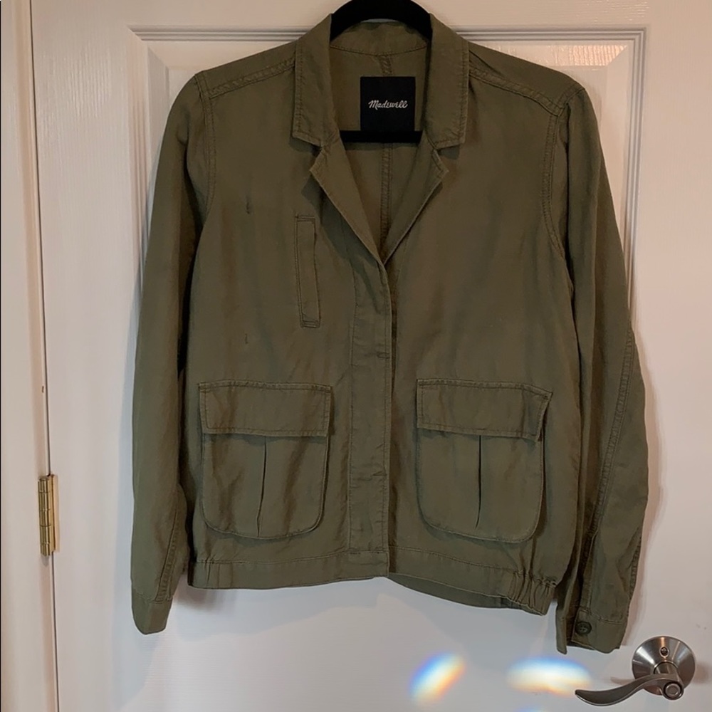 Madewell Jacket Olive Green Small